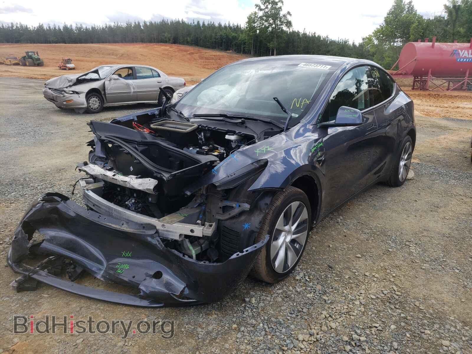 2021 TESLA MODEL Y - VIN: 5YJYGDEEXMF062328 - Photo 2