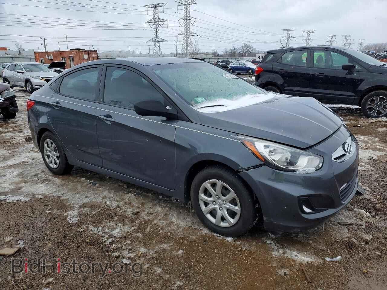 2012 HYUNDAI ACCENT - VIN: KMHCT4AE1CU200481 - Photo 4