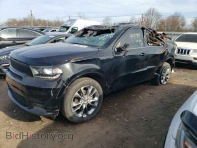 2020 Dodge DURANGO Durango GT, black — VIN 1C4RDJDG4LC260896, Copart