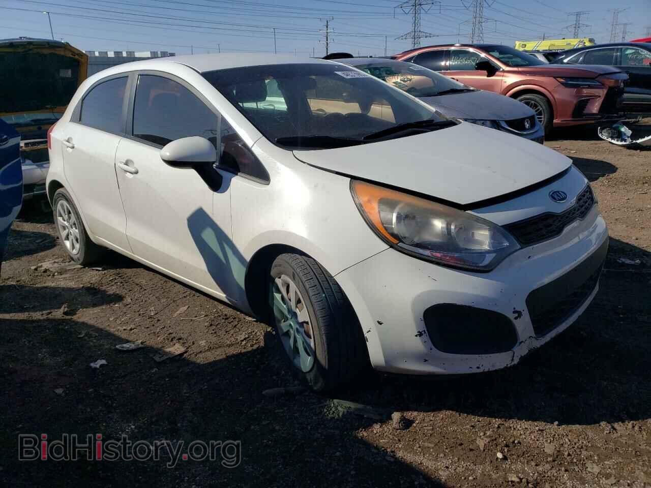 2012 KIA RIO - VIN: KNADM5A33C6010984 - Фото 4