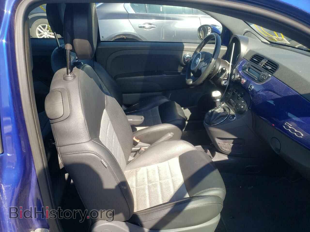2012 FIAT 500 - VIN: 3C3CFFBR3CT213921 - Фото 5