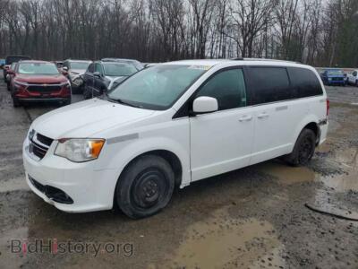 2019 Dodge CARAVAN SXT, белый — VIN 2C4RDGCG2KR783800, Copart