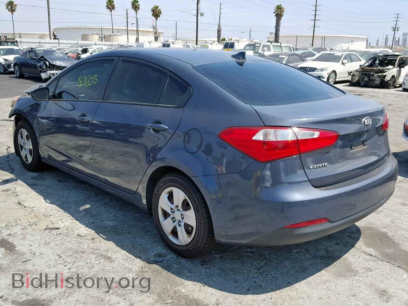 2014 KIA FORTE LX - VIN: KNAFK4A69E5075737 - Фото 3