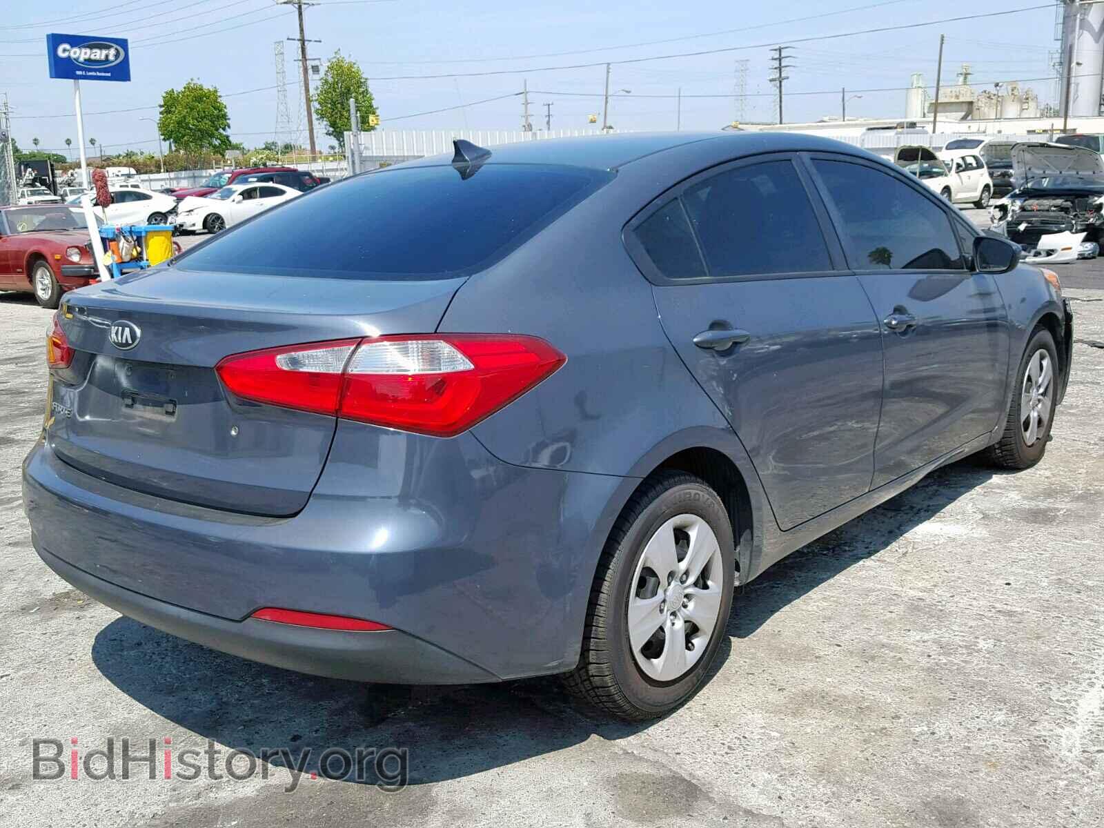 2014 KIA FORTE LX - VIN: KNAFK4A69E5075737 - Фото 4
