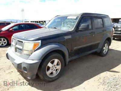 2007 Dodge NITRO Nitro SXT, черный — VIN 1D8GT28K57W615773, Copart