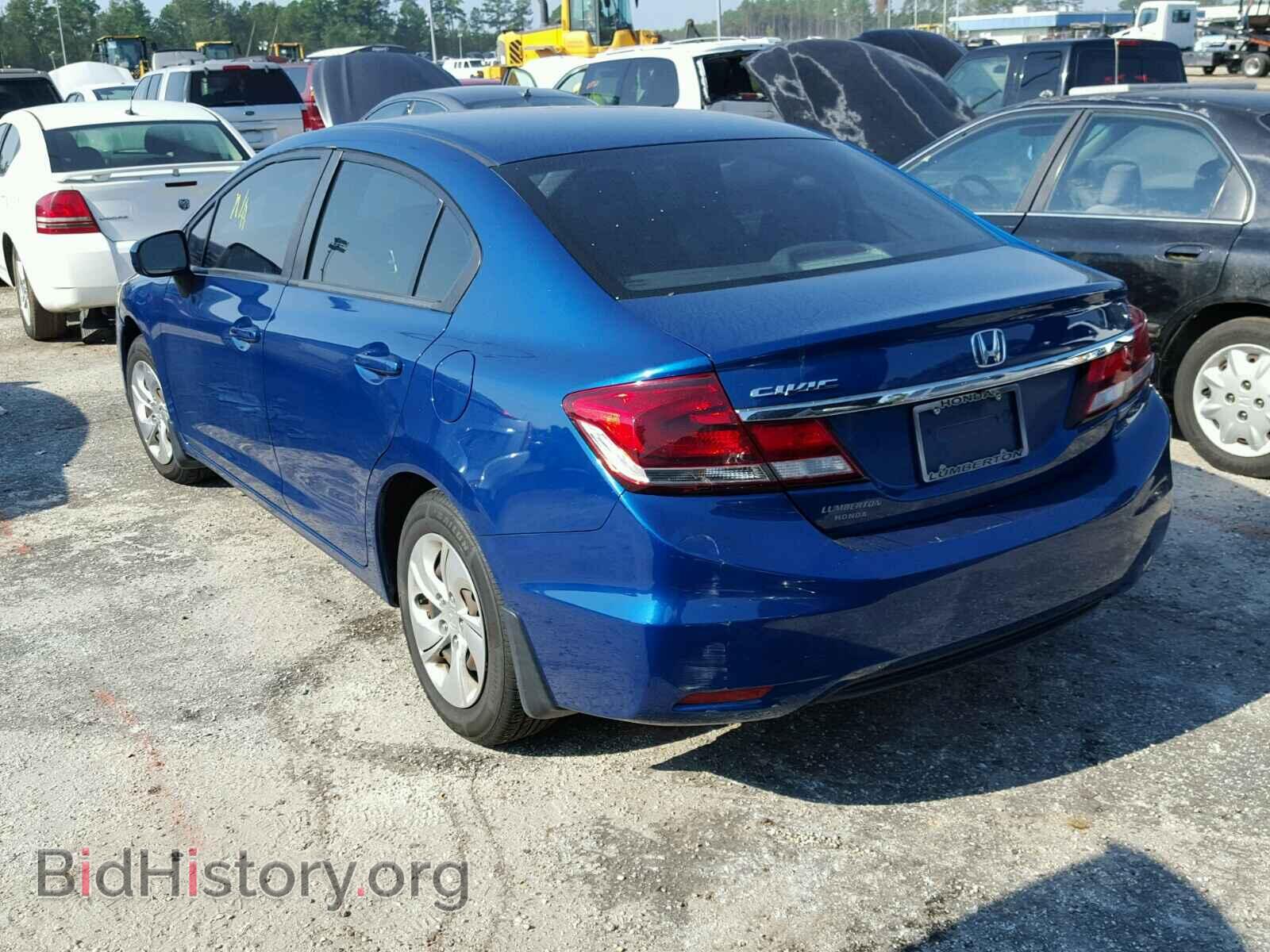 2014 HONDA CIVIC LX - VIN: 2HGFB2F56EH543621 - Фото 3