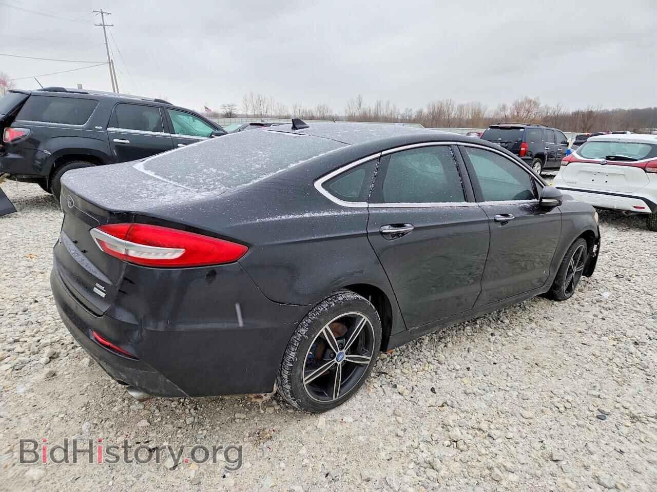 2019 FORD FUSION - VIN: 3FA6P0CD1KR139521 - Фото 3