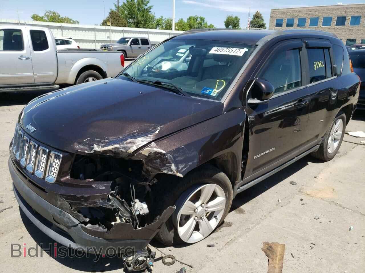 2014 JEEP COMPASS - VIN: 1C4NJDEBXED847712 - Фото 2