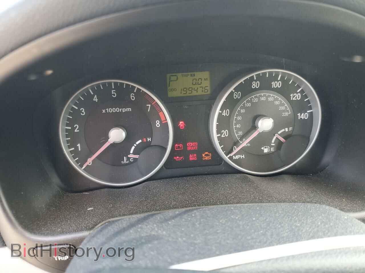 2006 HYUNDAI ACCENT - VIN: KMHCN46C66U036411 - Фото 9