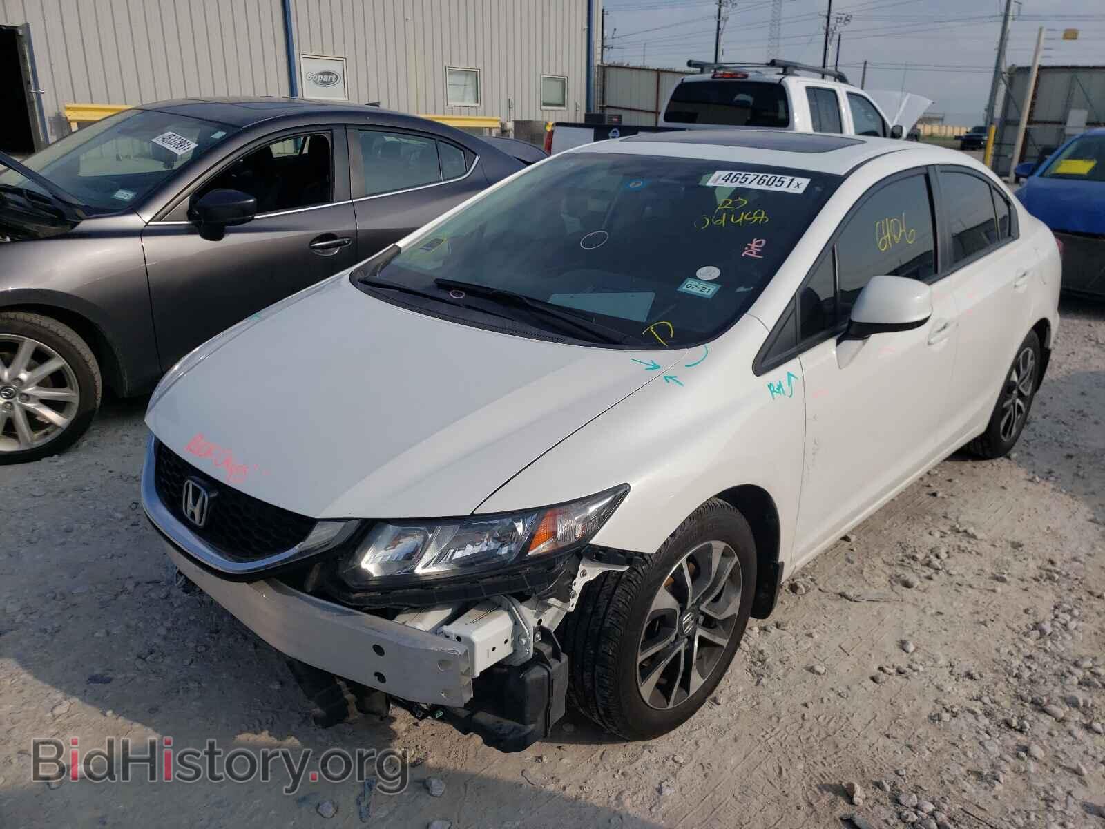 2013 HONDA CIVIC - VIN: 19XFB2F95DE061458 - Фото 2