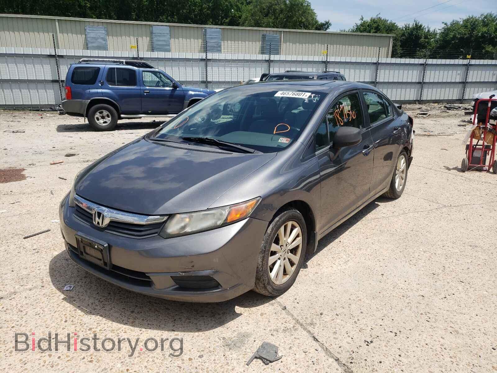 2012 HONDA CIVIC - VIN: 2HGFB2F98CH319850 - Фото 2