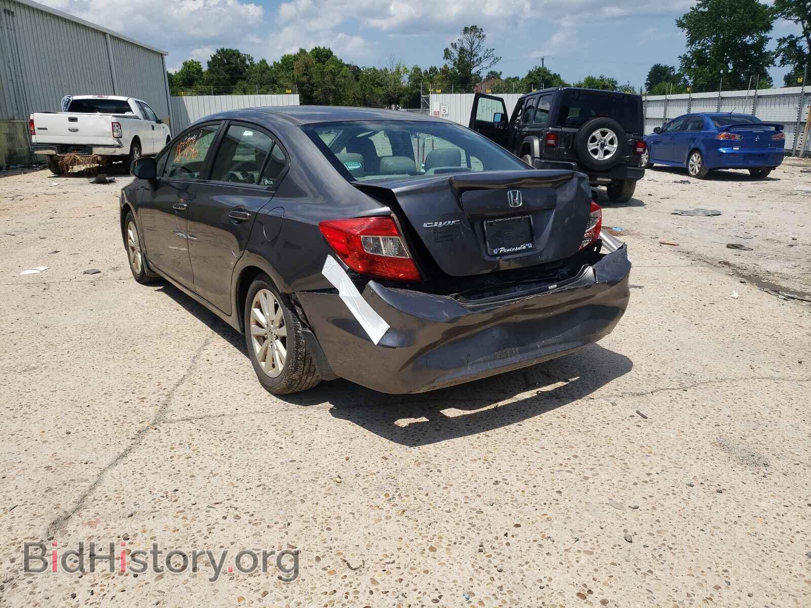 2012 HONDA CIVIC - VIN: 2HGFB2F98CH319850 - Фото 3