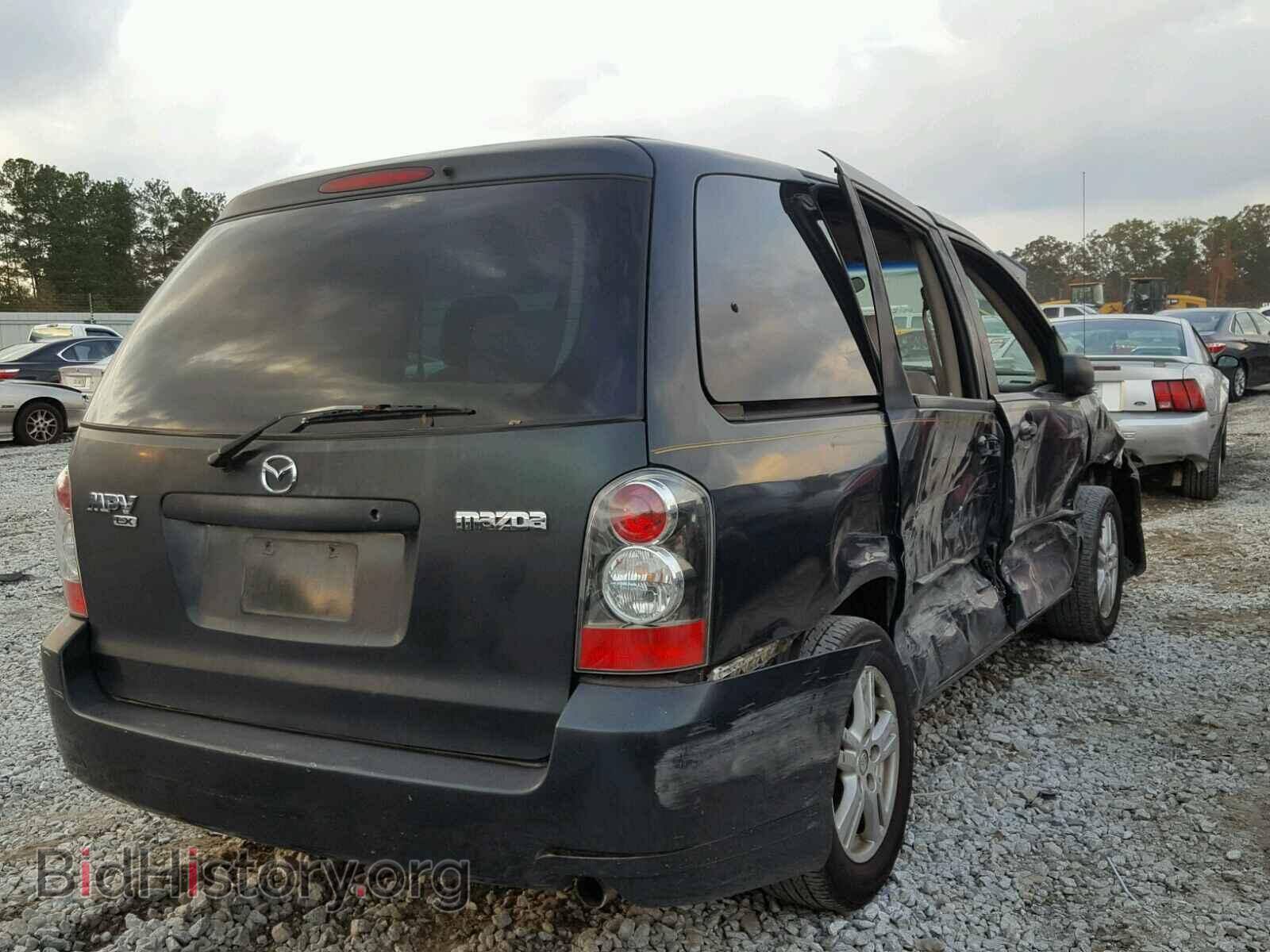 2004 MAZDA MPV - VIN: JM3LW28A740525333 - Фото 4
