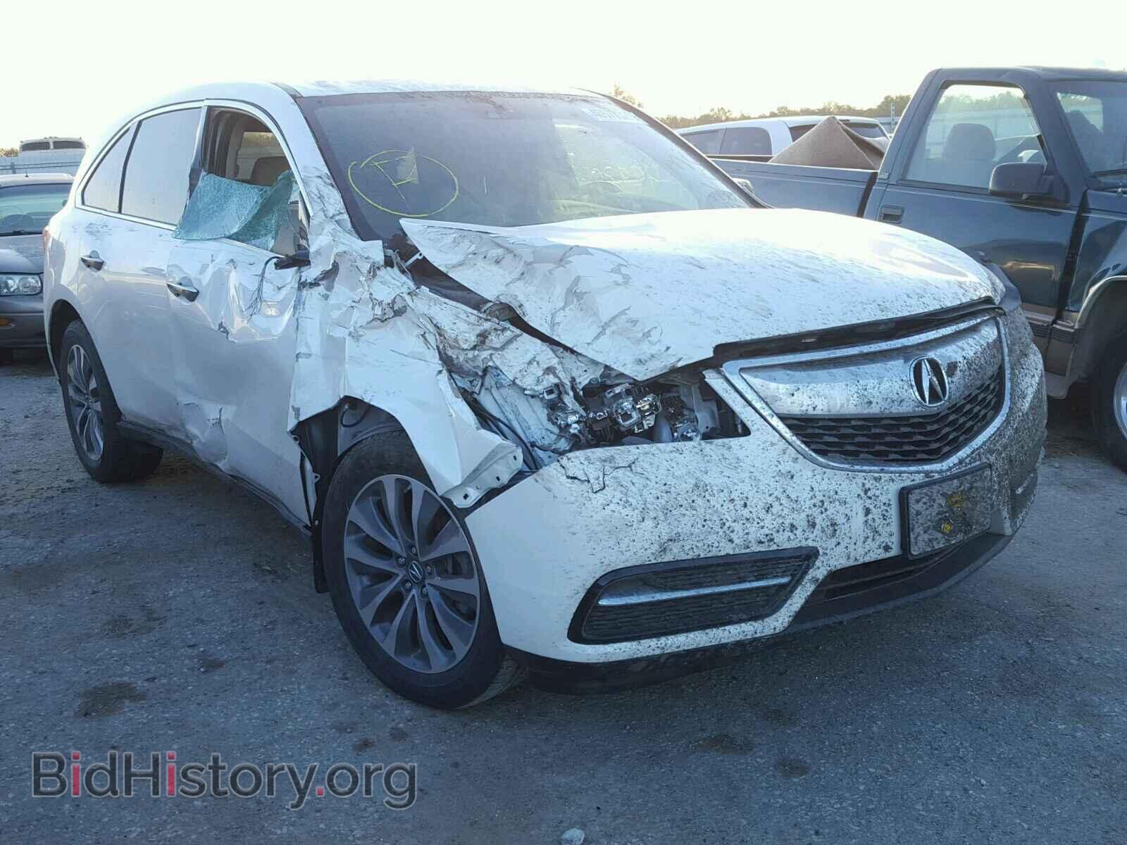 Фотография 5FRYD3H45EB003922 - ACURA MDX 2014
