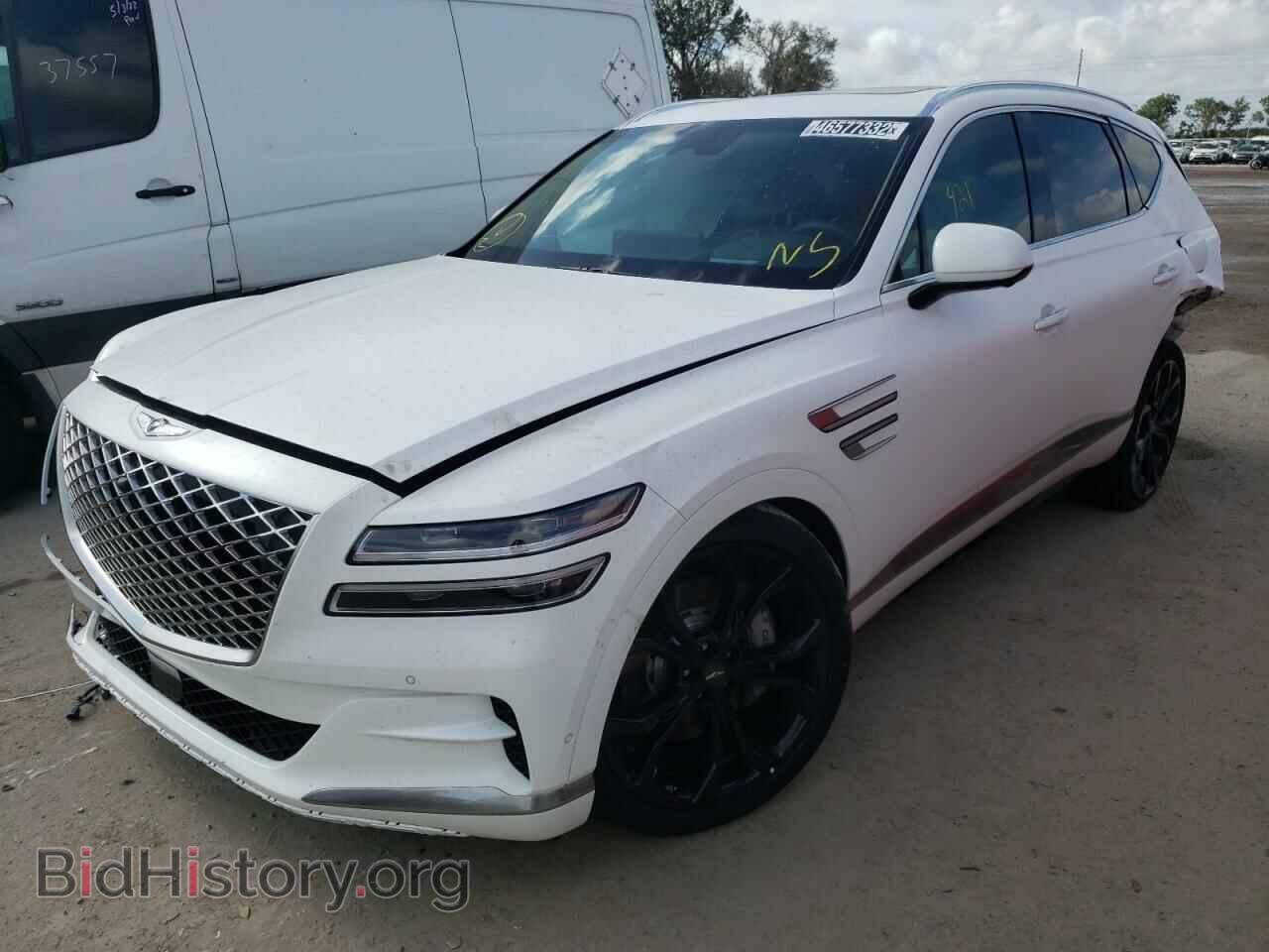 2022 GENESIS GV80 - VIN: KMUHCESC3NU087906 - Photo 2