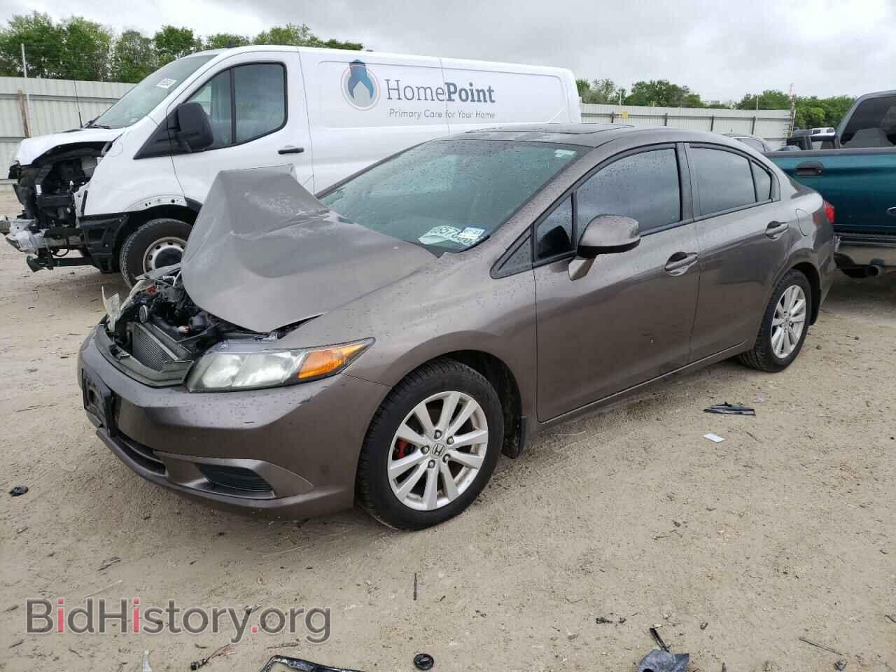 Фотография 2HGFB2F83CH507019 - HONDA CIVIC 2012