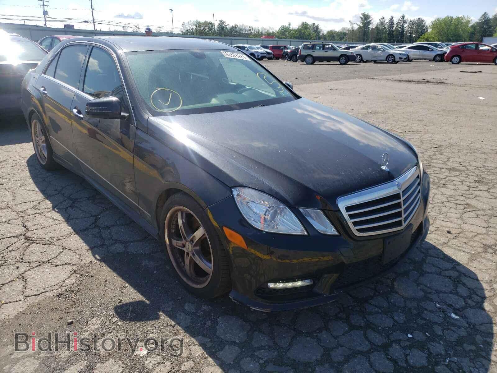 Фотография WDDHF8JB3DA697671 - MERCEDES-BENZ E-CLASS 2013