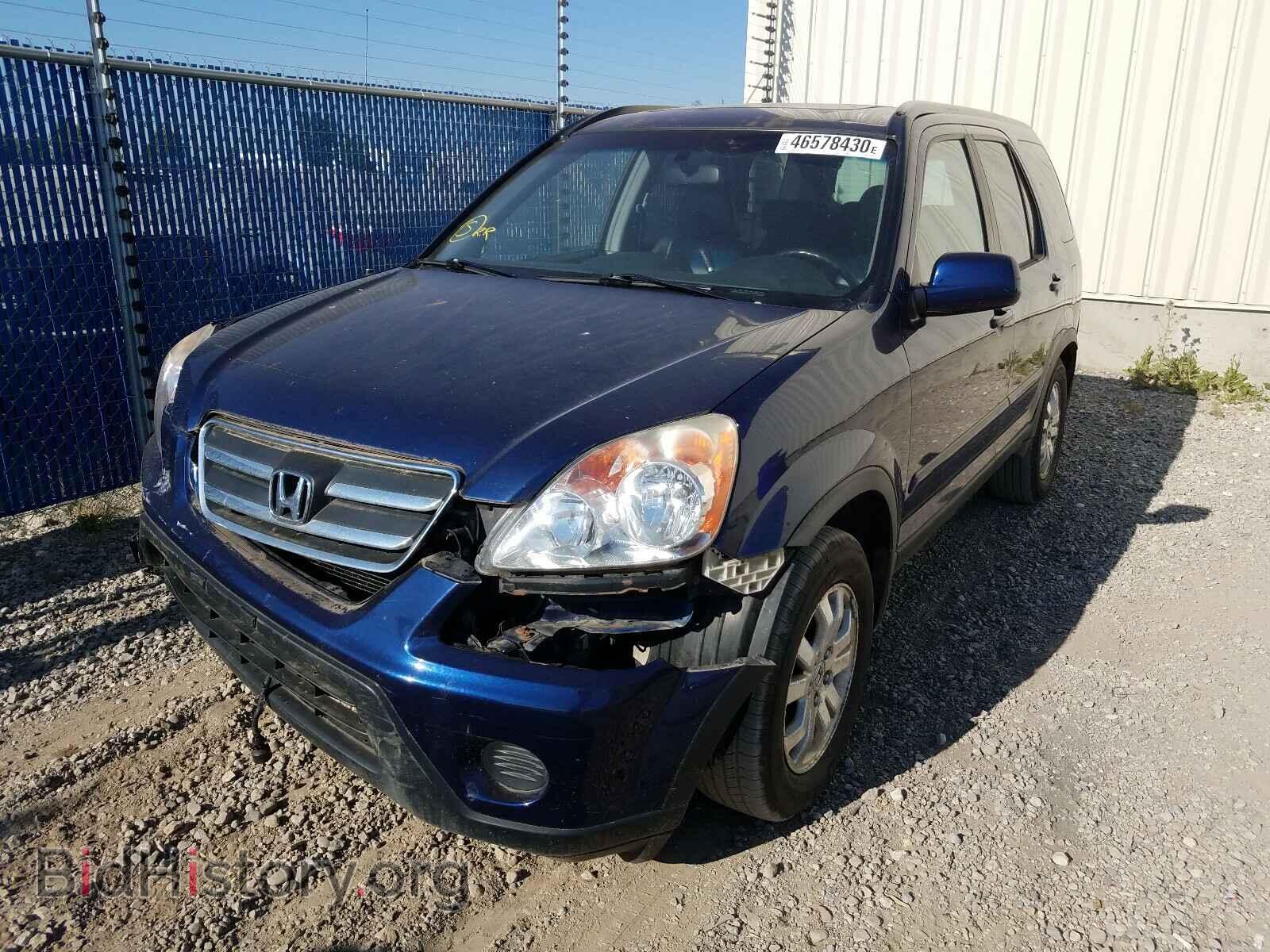 2005 HONDA CRV - VIN: JHLRD78955C807405 - Фото 2