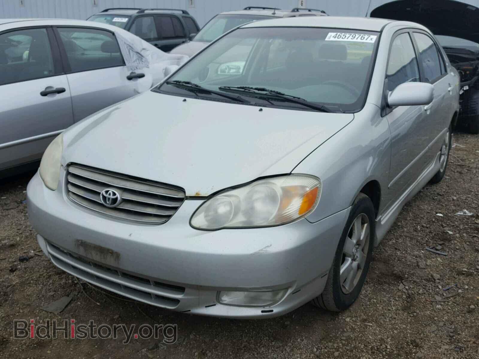 2003 TOYOTA COROLLA - VIN: 2T1BR32E63C135826 - Фото 2