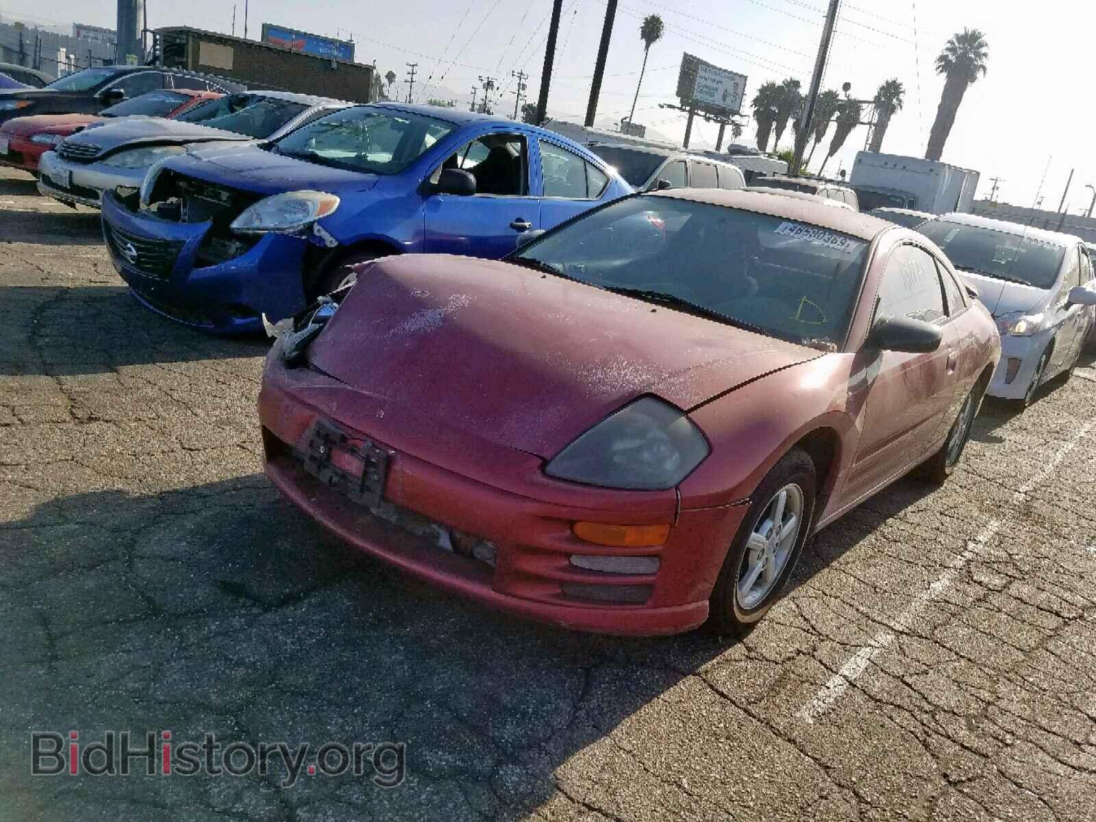 2000 MITSUBISHI ECLIPSE - VIN: 4A3AC34G1YE085589 - Фото 2