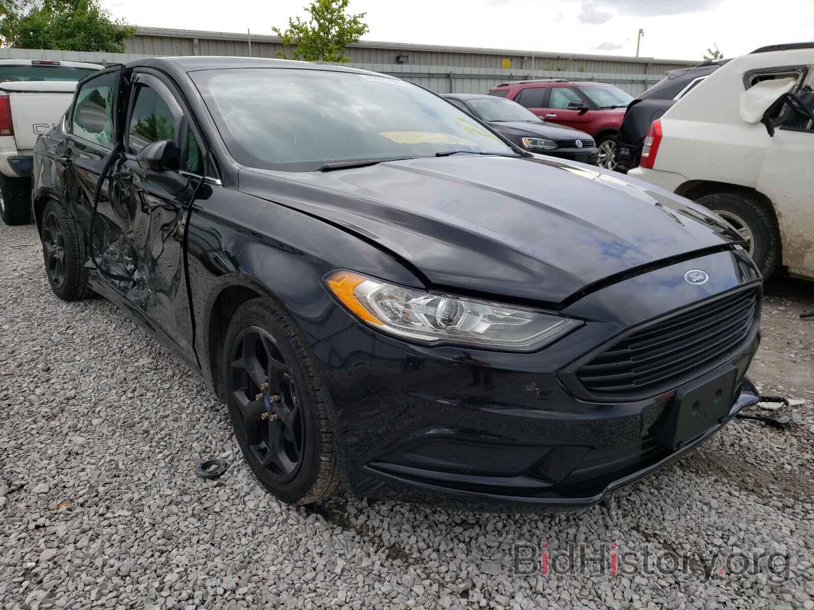 Photo 3FA6P0HD1JR217383 - FORD FUSION 2018