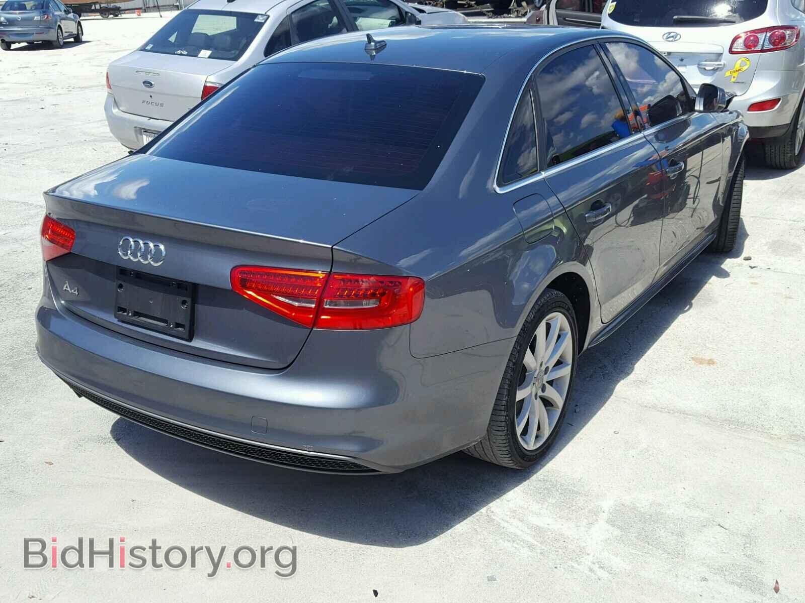 2014 AUDI A4 - VIN: WAUAFAFL8EA081242 - Фото 4