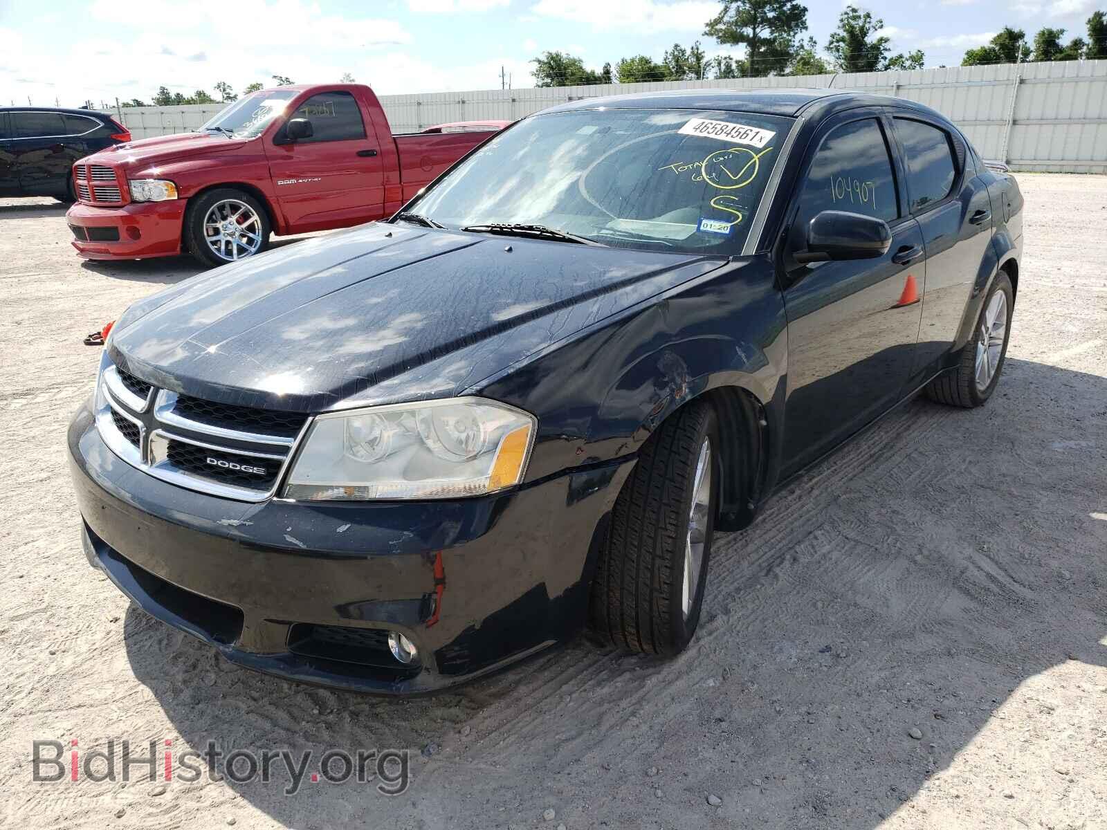 2011 DODGE AVENGER - VIN: 1B3BD1FG0BN544027 - Фото 2