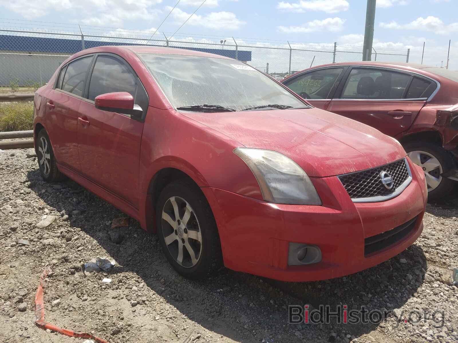 Photo 3N1AB6APXCL727153 - NISSAN SENTRA 2012