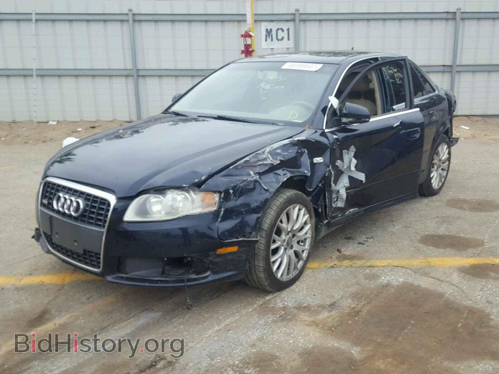 2008 AUDI A4 - VIN: WAUDF78E58A147264 - Фото 2