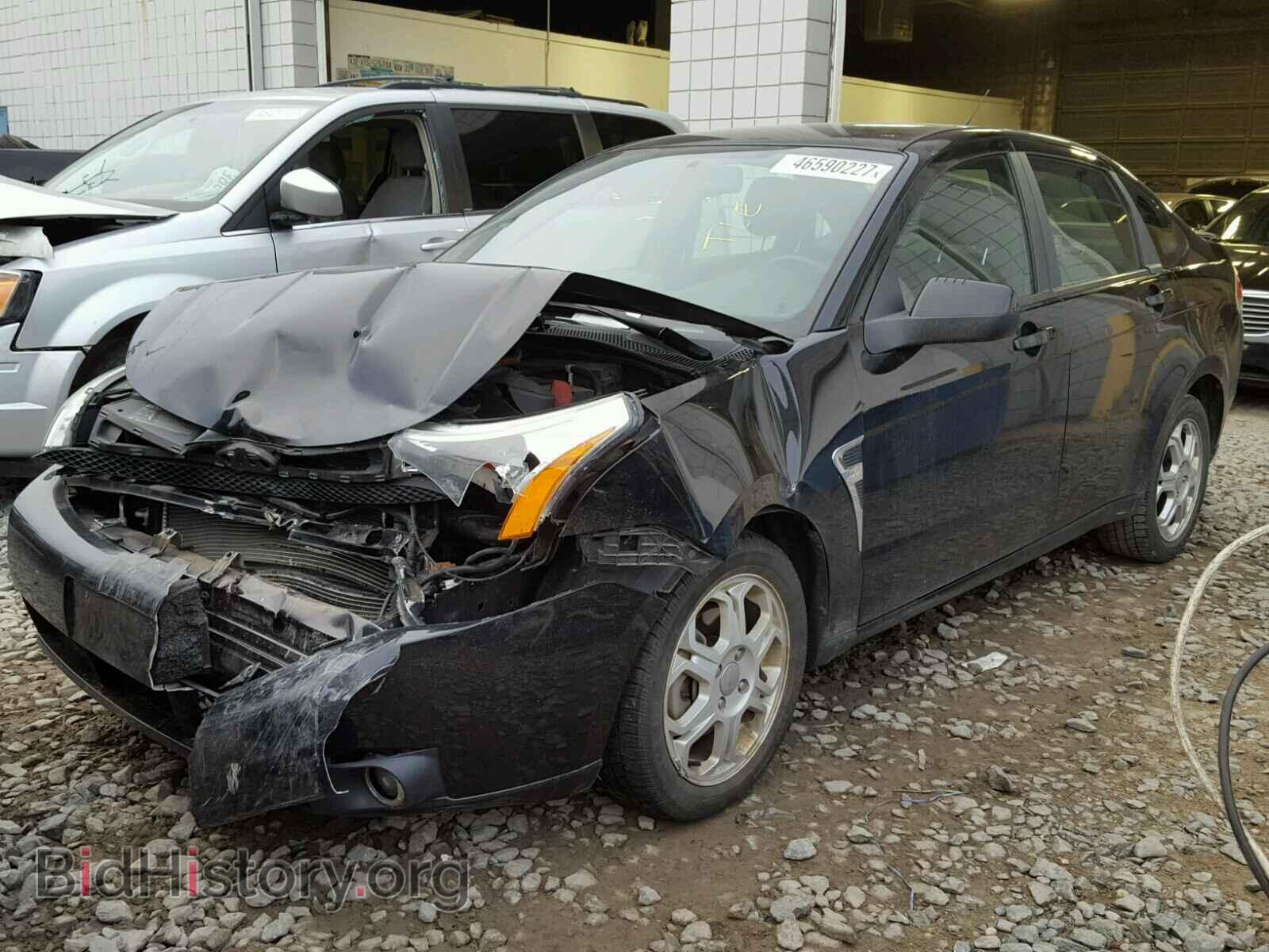 2008 FORD FOCUS - VIN: 1FAHP35N68W296127 - Фото 2