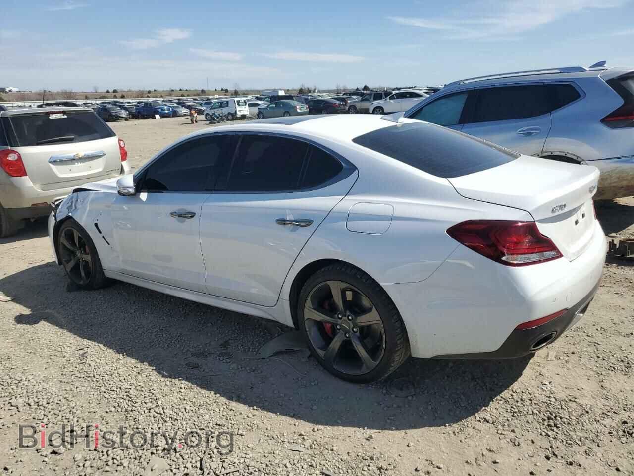 2019 GENESIS G70 - VIN: KMTG34LE9KU031071 - Фото 2