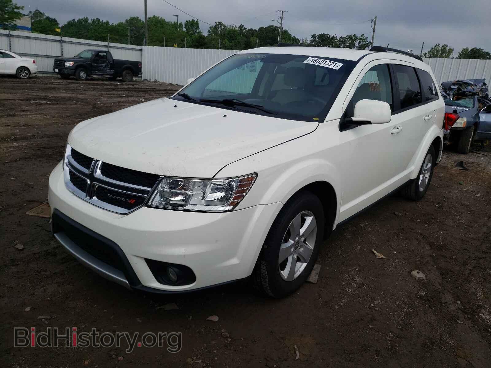 2012 DODGE JOURNEY - VIN: 3C4PDDBG1CT208304 - Фото 2