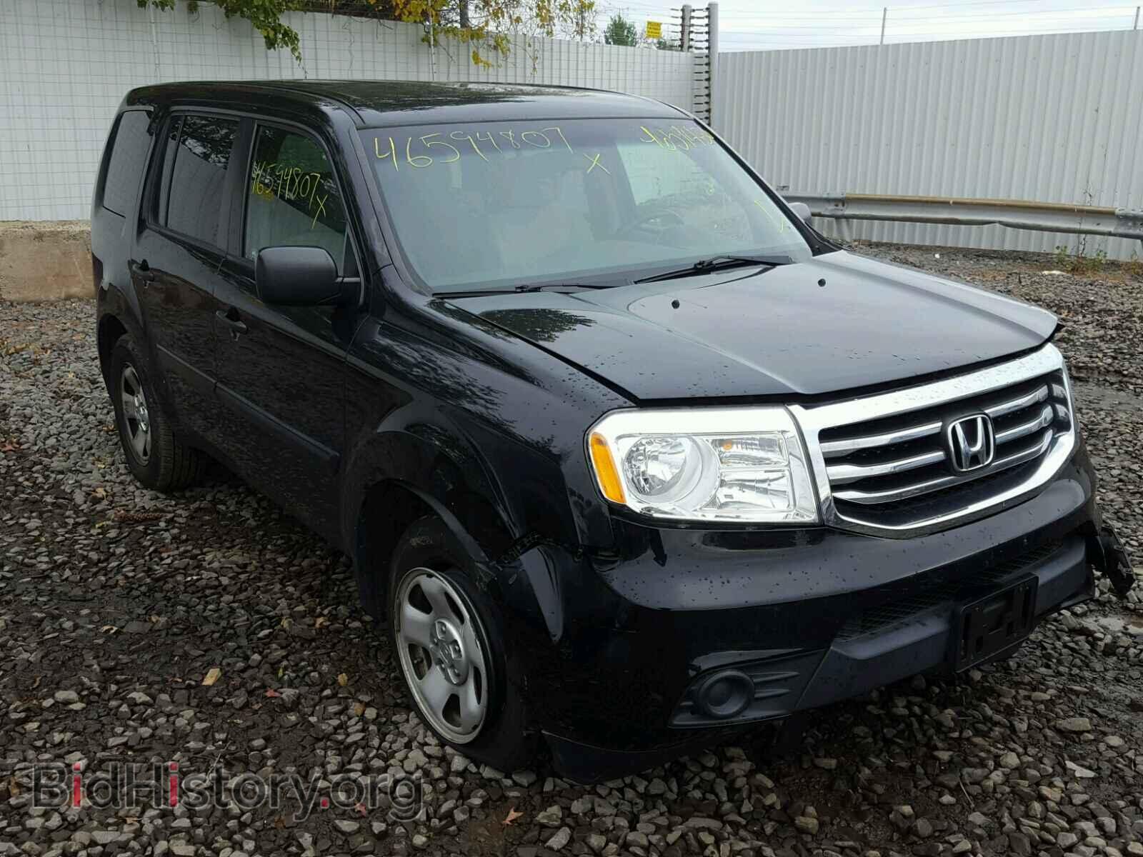 Фотография 5FNYF4H2XCB036069 - HONDA PILOT 2012