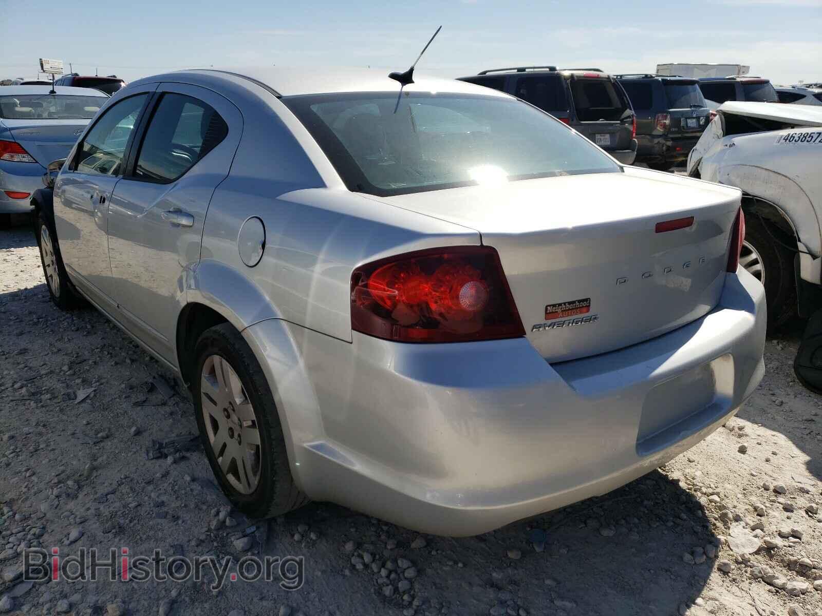 2012 DODGE AVENGER - VIN: 1C3CDZAB8CN209875 - Фото 3