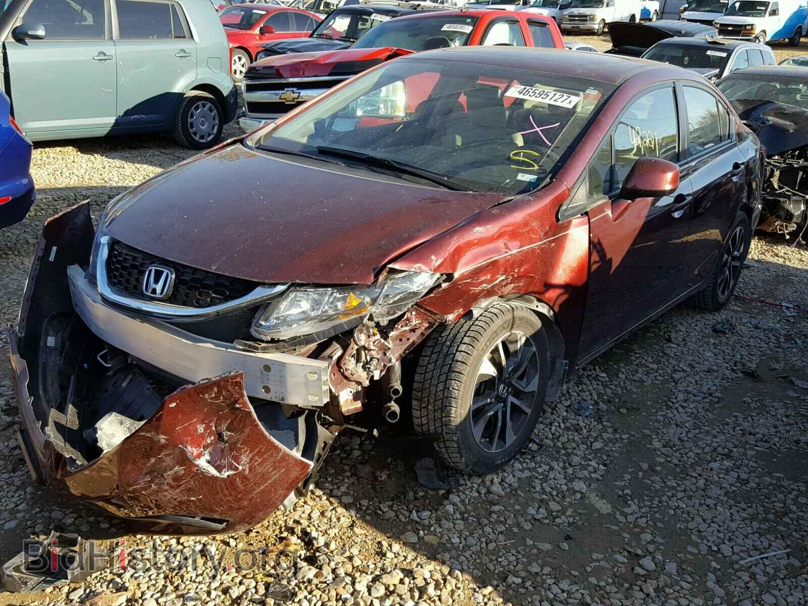 2013 HONDA CIVIC - VIN: 19XFB2F81DE098692 - Фото 2