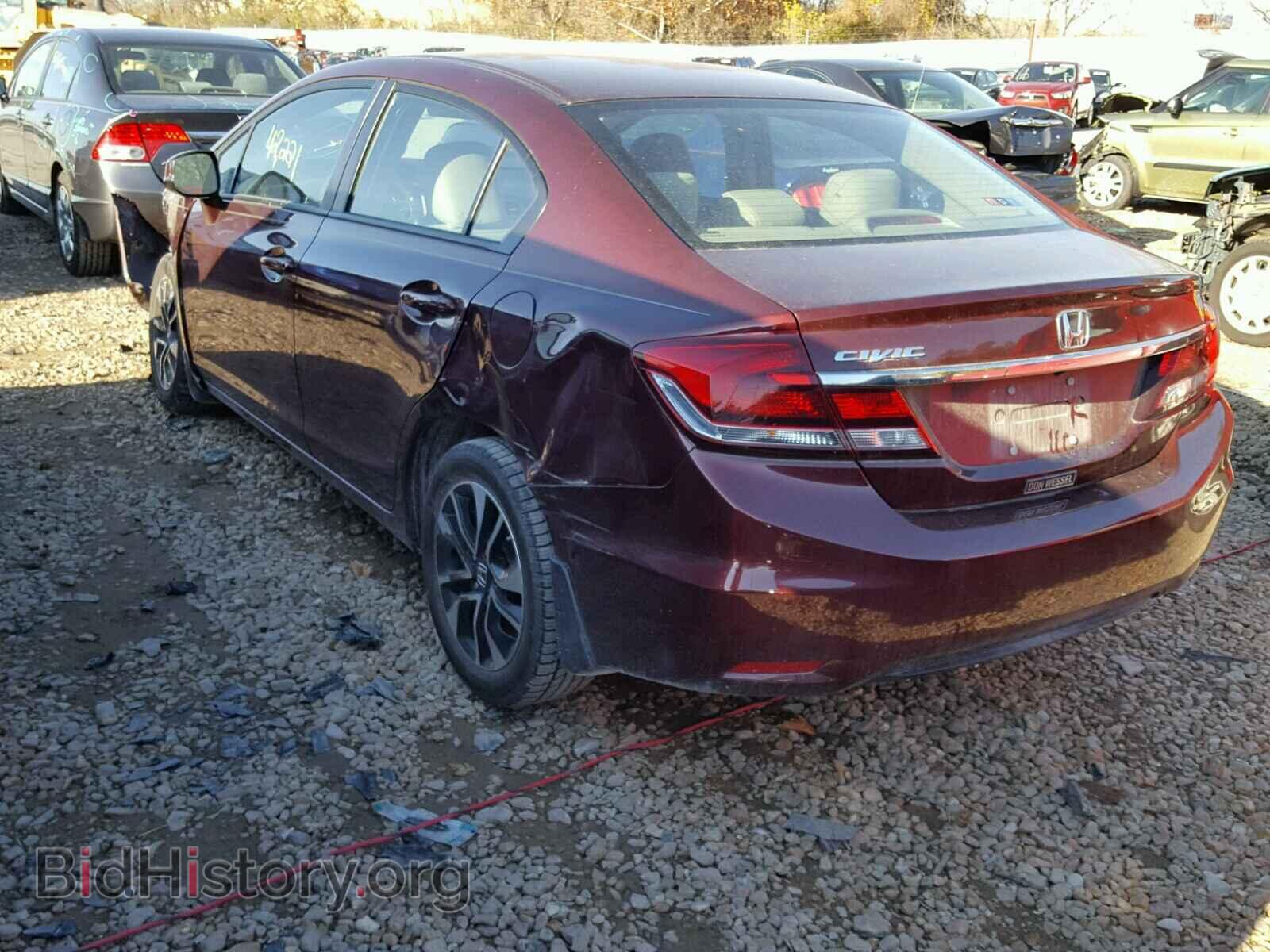 2013 HONDA CIVIC - VIN: 19XFB2F81DE098692 - Фото 3