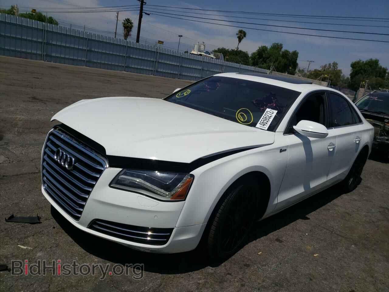 2013 AUDI A8 - VIN: WAUAGAFD8DN004366 - Photo 2