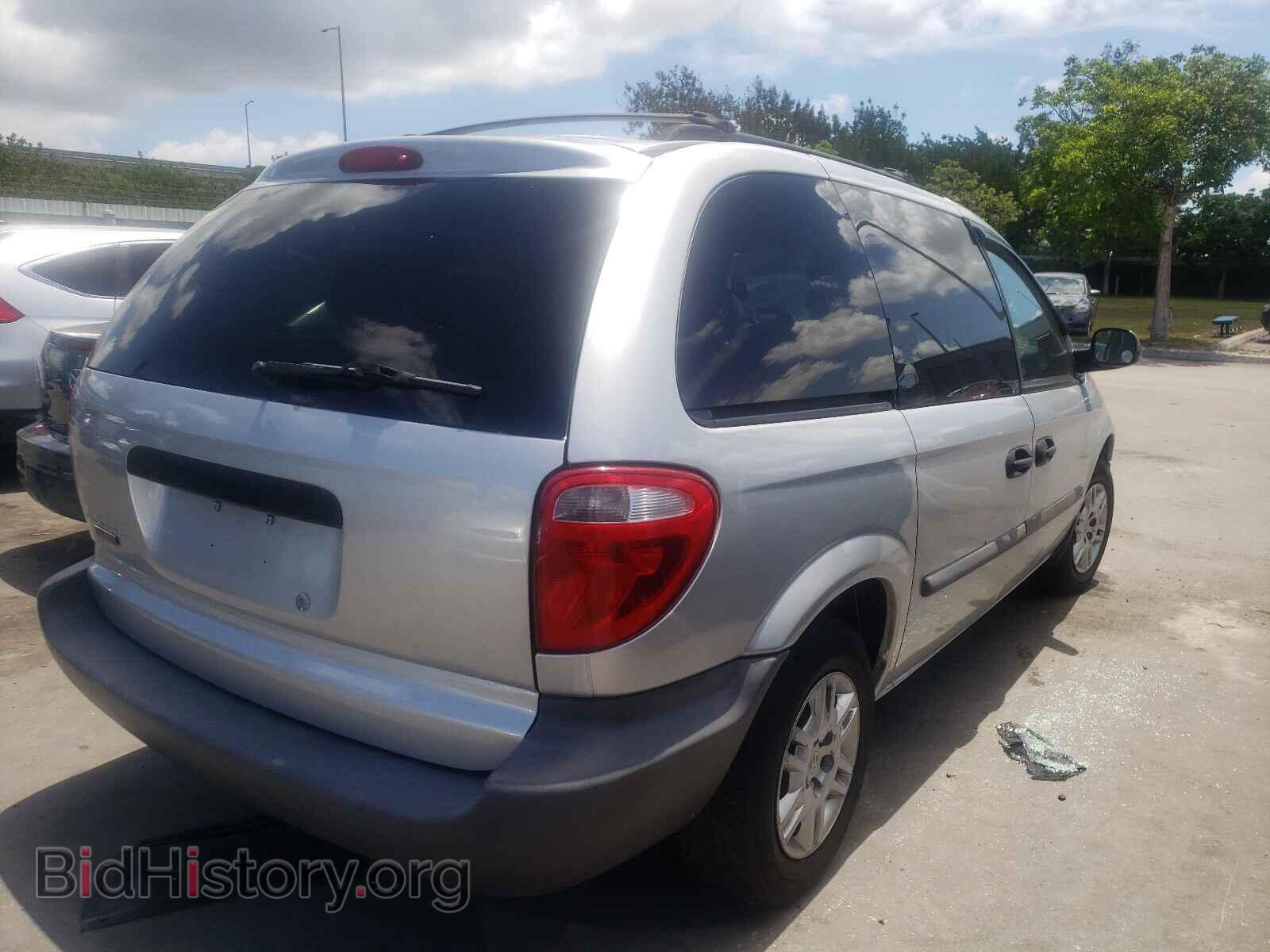 2007 DODGE CARAVAN - VIN: 1D4GP25R57B170126 - Фото 4