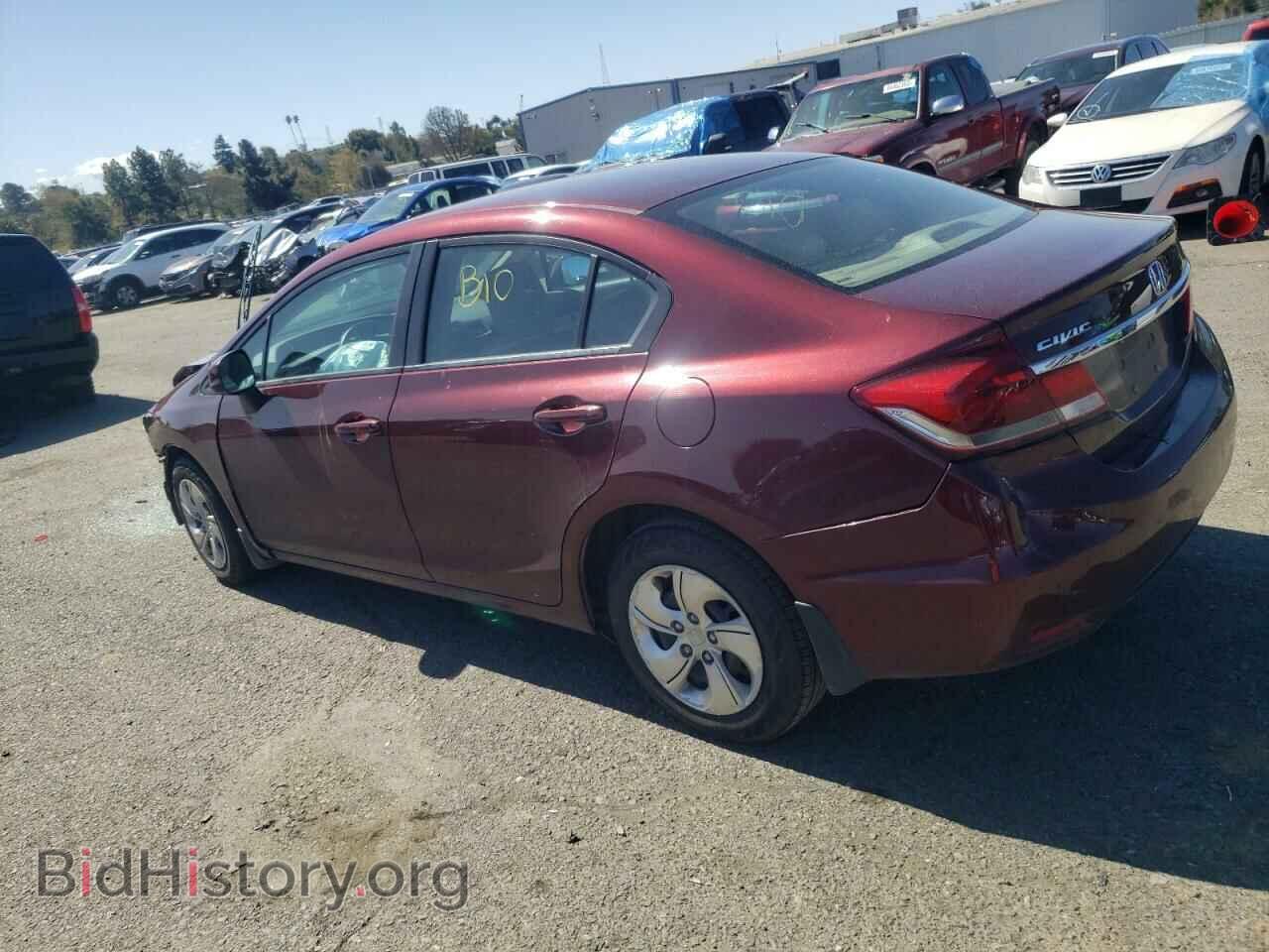 2013 HONDA CIVIC - VIN: 19XFB2F5XDE277500 - Фото 2