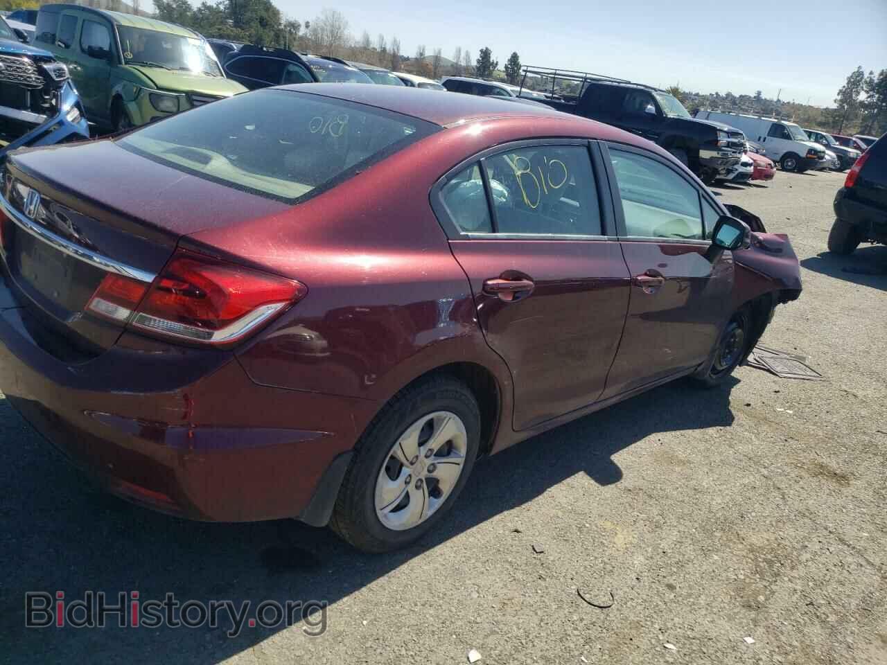 2013 HONDA CIVIC - VIN: 19XFB2F5XDE277500 - Фото 3