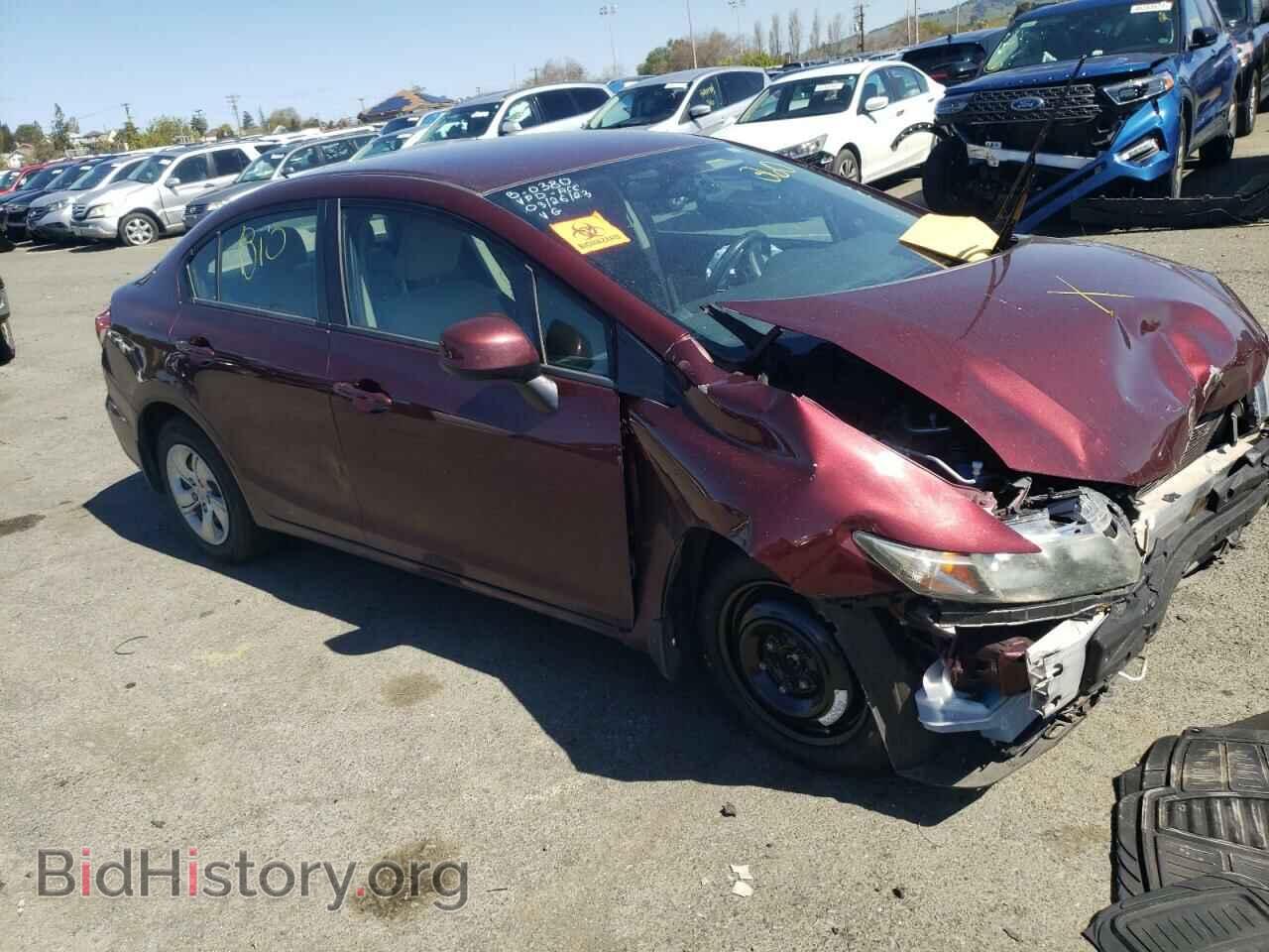 2013 HONDA CIVIC - VIN: 19XFB2F5XDE277500 - Фото 4