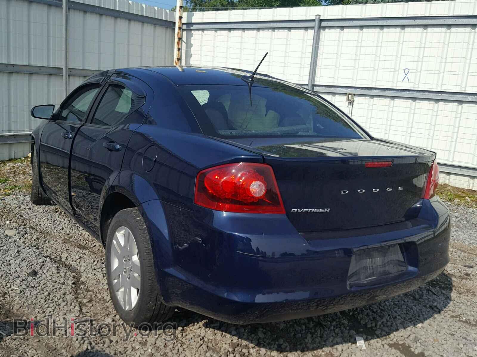 2013 DODGE AVENGER - VIN: 1C3CDZAB0DN710843 - Фото 3