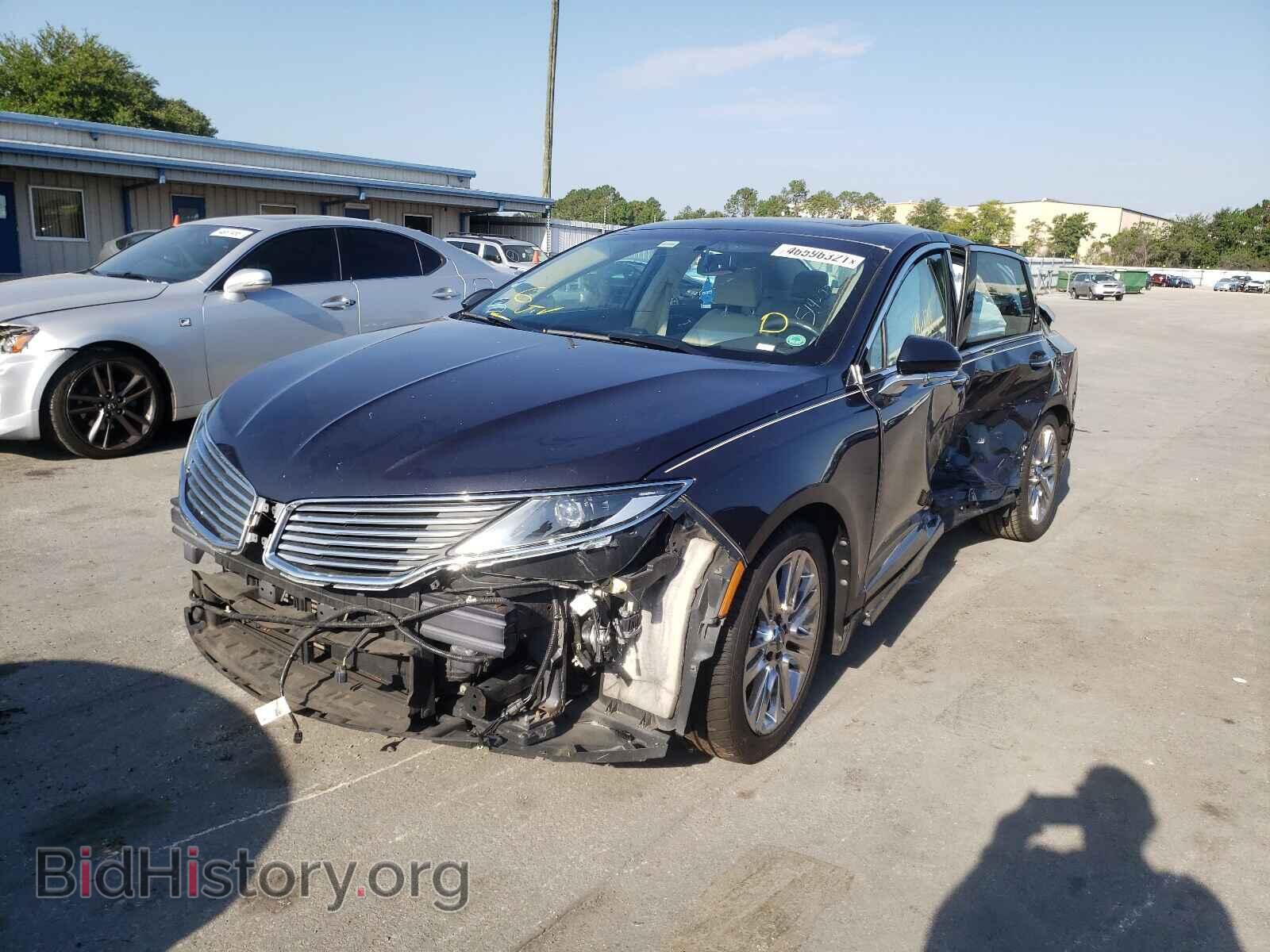 2013 LINCOLN MKZ - VIN: 3LN6L2G98DR802430 - Фото 2