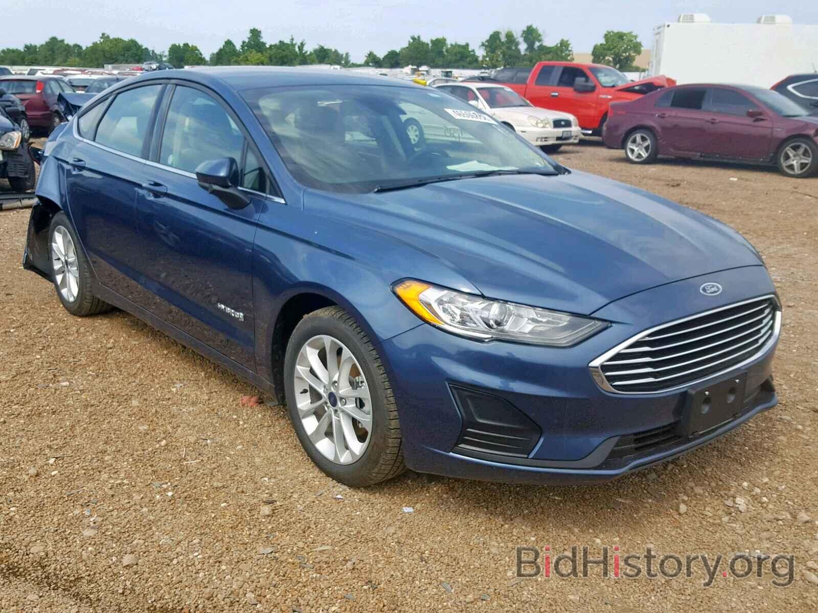 Фотография 3FA6P0LU1KR241207 - FORD FUSION SE 2019