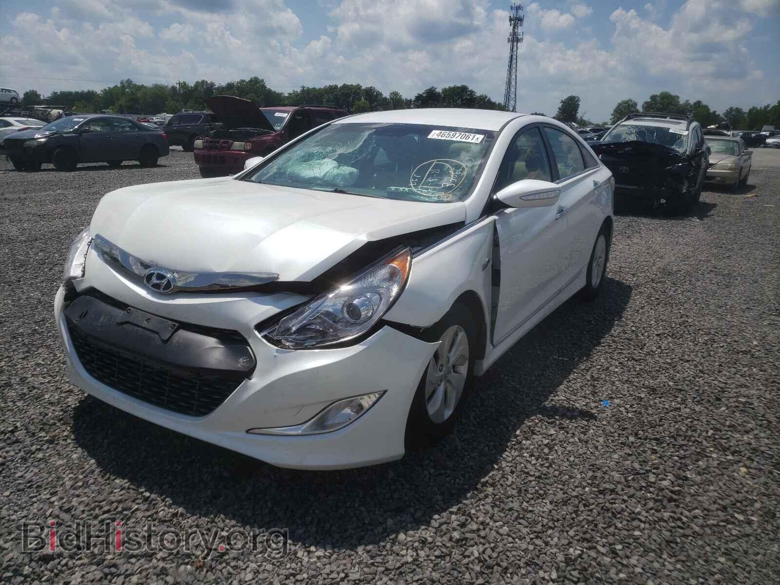 2014 HYUNDAI SONATA - VIN: KMHEC4A48EA114265 - Фото 2