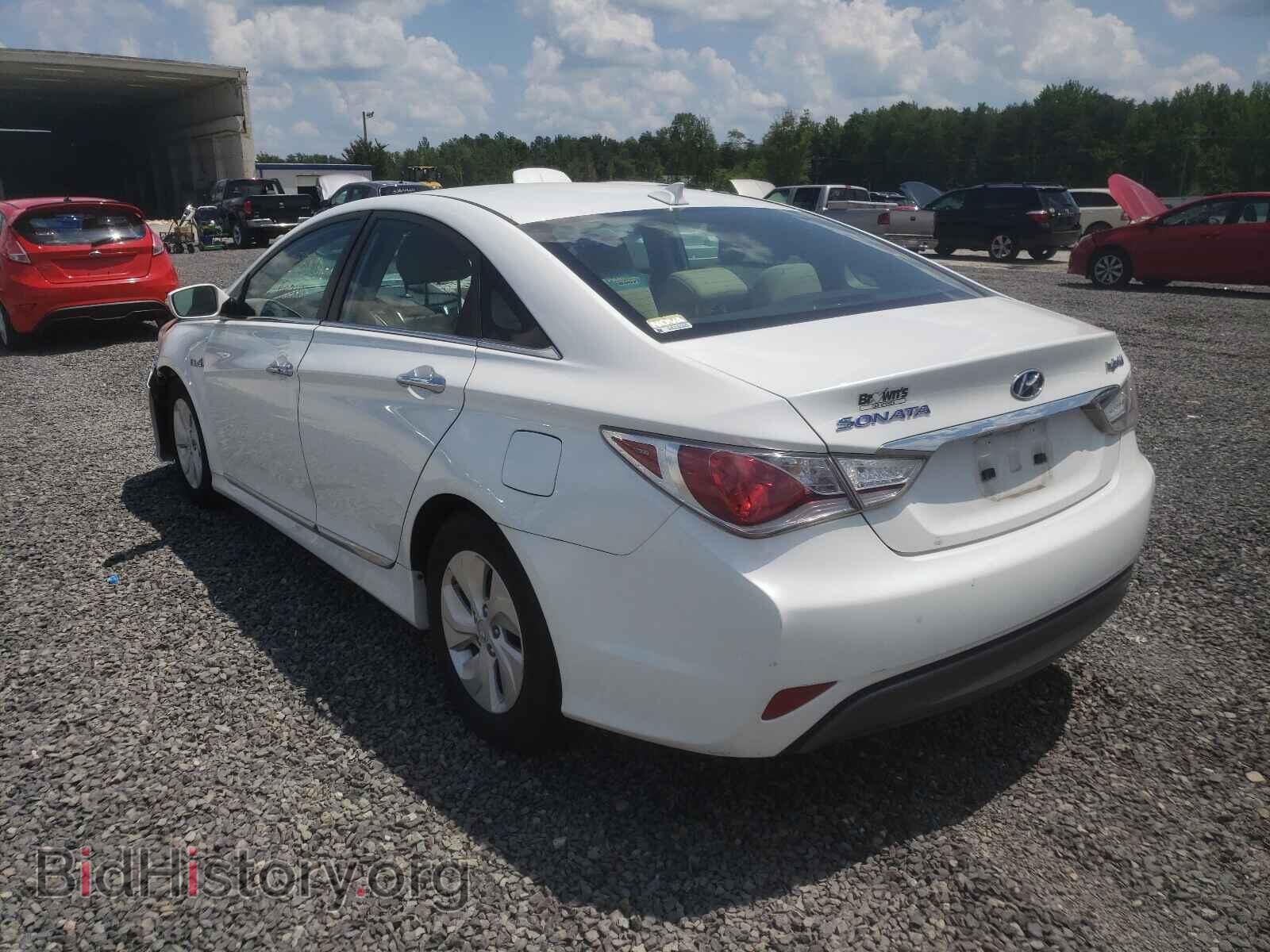 2014 HYUNDAI SONATA - VIN: KMHEC4A48EA114265 - Фото 3
