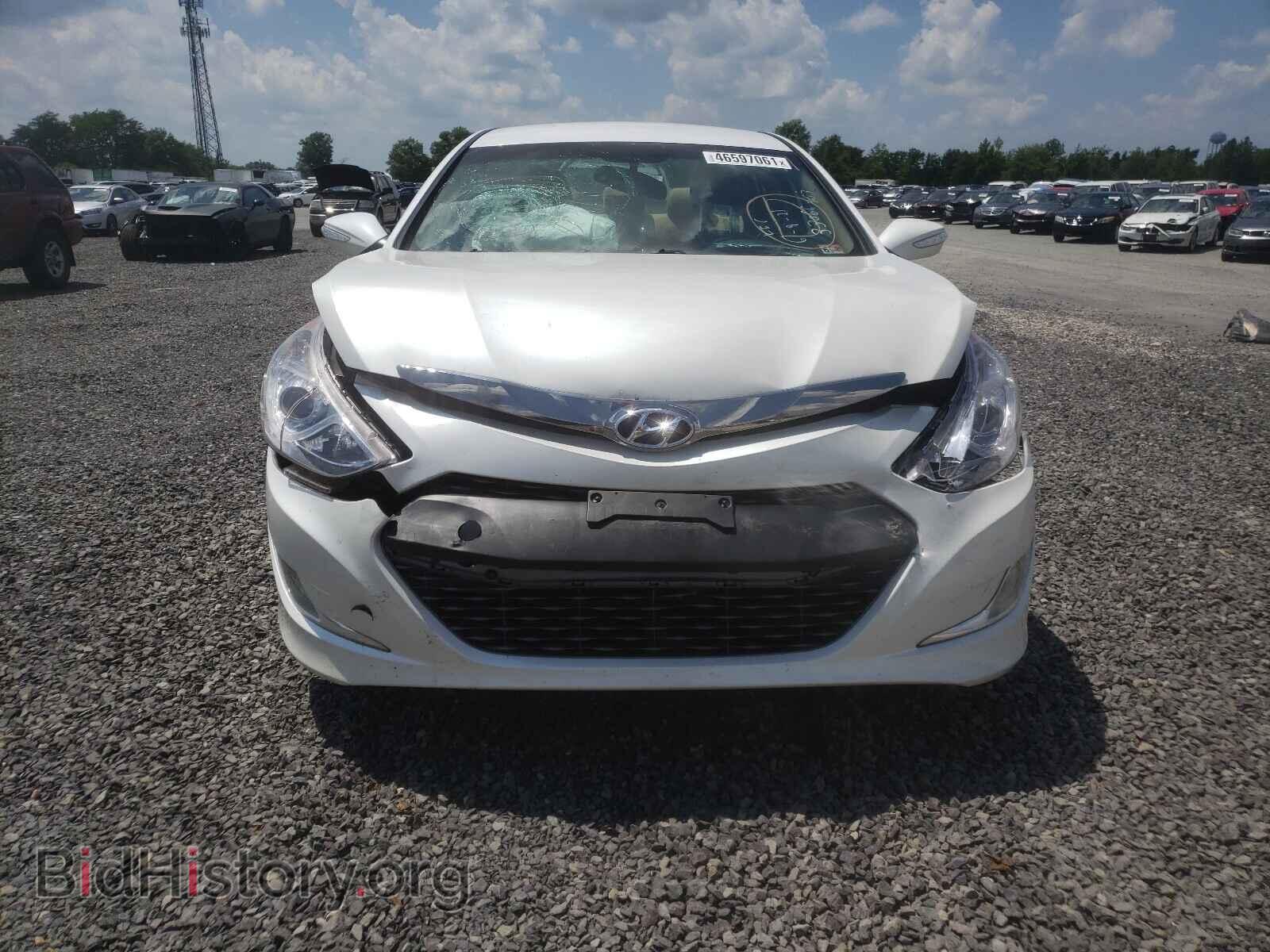 2014 HYUNDAI SONATA - VIN: KMHEC4A48EA114265 - Фото 9