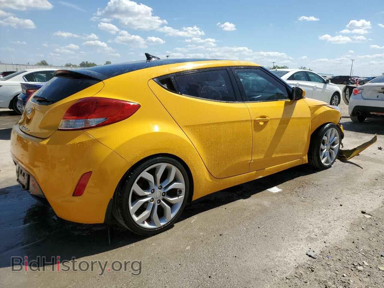 2012 HYUNDAI VELOSTER - VIN: KMHTC6AD7CU053473 - Фото 3