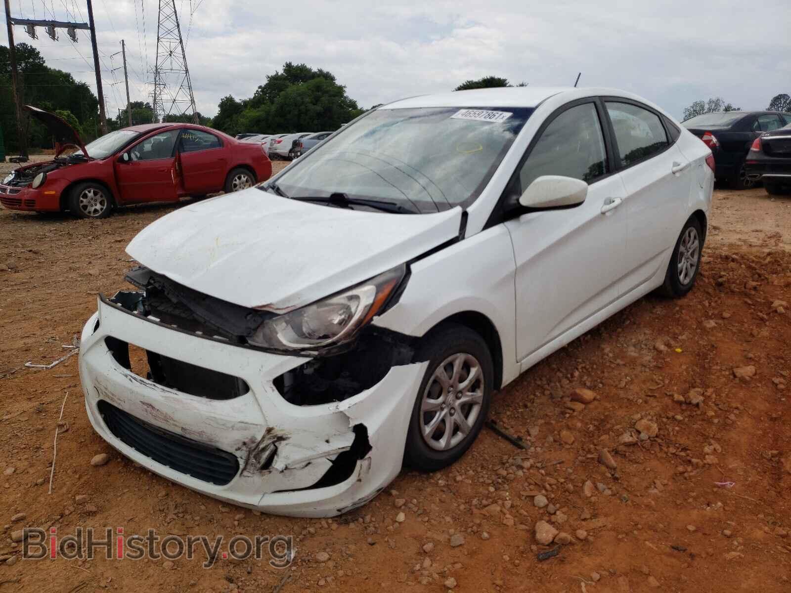 2014 HYUNDAI ACCENT - VIN: KMHCT4AE9EU649197 - Фото 2