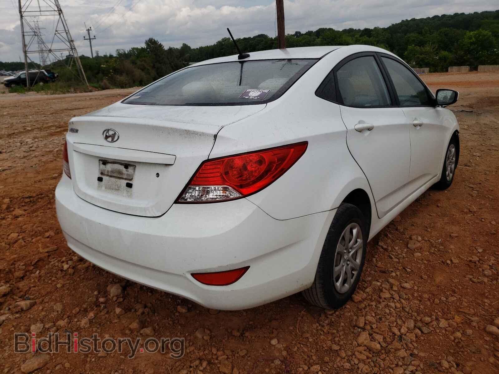 2014 HYUNDAI ACCENT - VIN: KMHCT4AE9EU649197 - Фото 4
